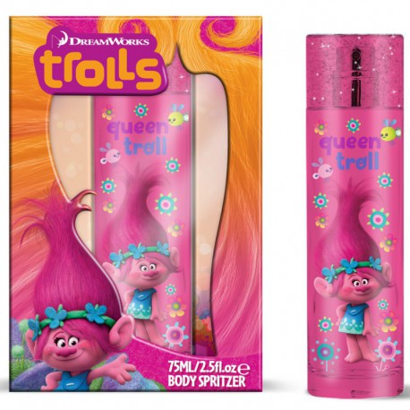 Eau fraîche scintillante pour le corps 75ml - Trolls