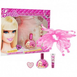 Coffret Cadeau - Eau de toilette 30ml et accessoires - Barbie