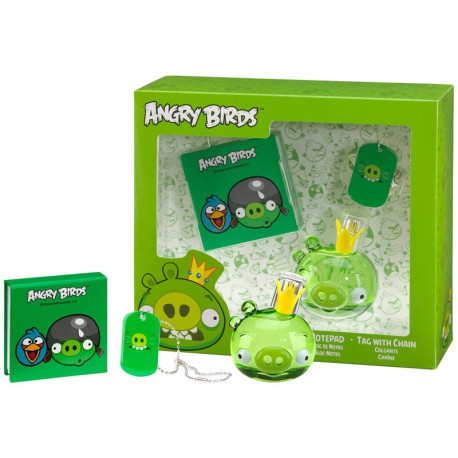 Coffret Cadeau - Eau de toilette 50ml et jouet - King Pig - Angry Birds