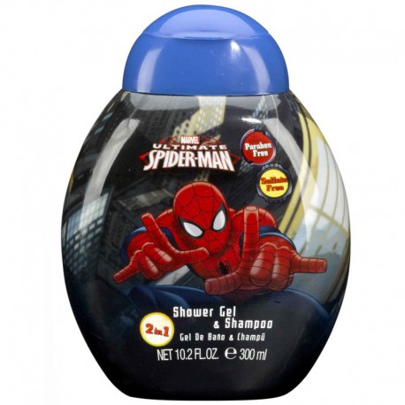 Coffret Cadeau - Gel douche et Shampoing 300ml - Spiderman - Marvel Amazing Spiderman