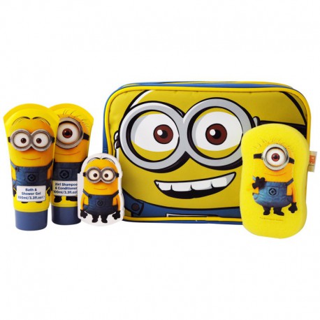 Coffret Cadeau Wash Time Set - Minions - 4 Pcs