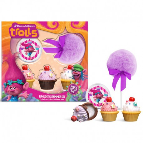 Coffret Scintillants Cupcake - Trolls