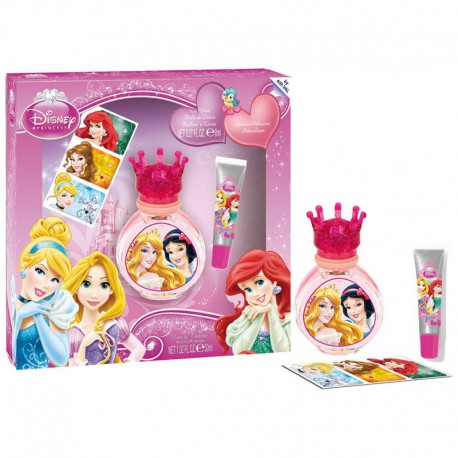 Coffret Cadeau - Eau de toilette 30ml et accessoires - Disney Princess