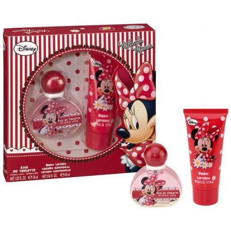Coffret Cadeau  Duo - Eau de toilette 30ml et Lotion corporelle 60ml - Minnie - Disney Mickey and Minnie