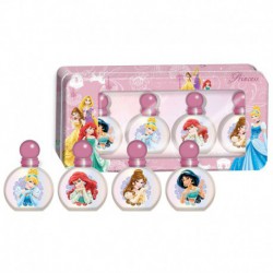 Coffret de 4 x Eau de toilette 9ml - Belle Cendrillon Jasmine Ariel - Disney Princesse