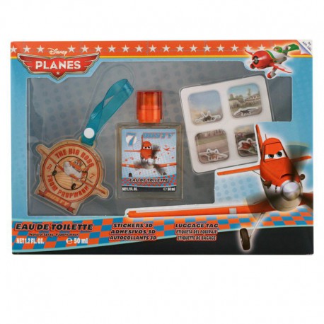 Coffret Cadeau  - Eau de toilette 30ml et accessoires - DISNEY PLANES - 3 Pcs