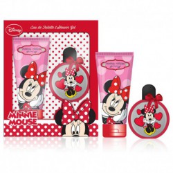 Coffret Cadeau - Eau de toilette 50ml et gel douche 100ml - Minnie - Disney Mickey & Minnie