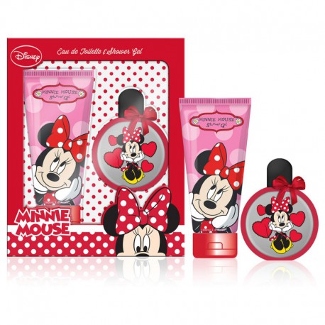 Coffret Cadeau - Eau de toilette 50ml et gel douche 100ml - Minnie - Disney Mickey & Minnie