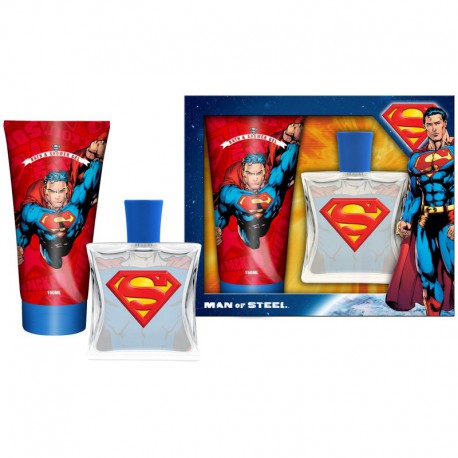 Coffret cadeau - Eau de toilette 50ml et gel douche 150ml - Superman