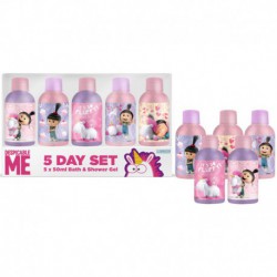 Set de 5 jours Gel douche et bain moussant - Despicable Me
