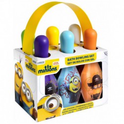 Coffret Cadeau - Set de bain 600ml et jouet - Minions