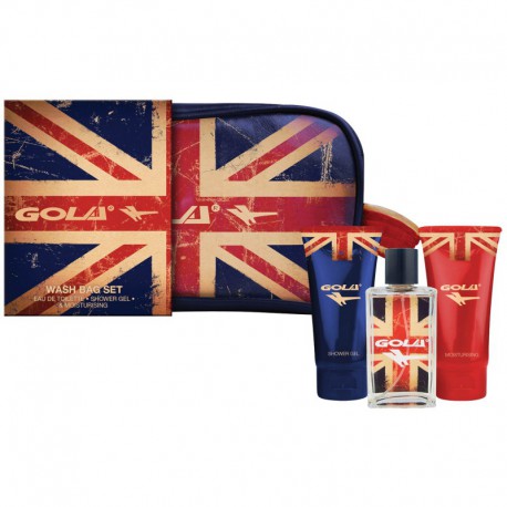 Coffret cadeau - Eau de toilette 75ml, gel douche 50ml, lotion 50ml et trousse - Gola