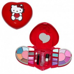 Palette de Maquillage Coeur - Hello Kitty - 23 Pcs