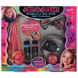 Set de Coiffure Mix & Match - 9 Pcs