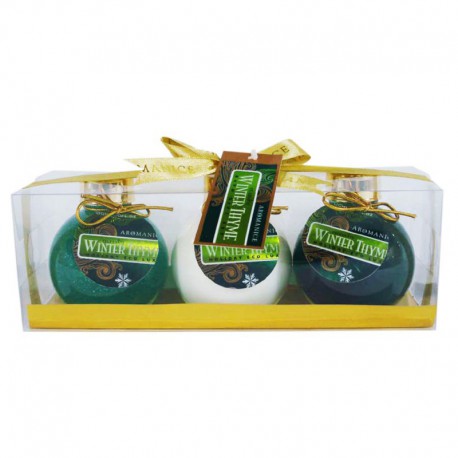 Coffret de Bain - Winter Thyme - Thym Vert - 3 Pcs