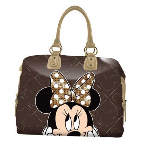 Minnie Mouse - Chocolat - Sac Hobbo
