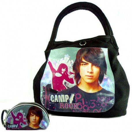 Camp Rock - Jonas - Sat Cadeau Sac à Main + Porte-monnaie
