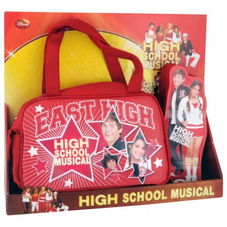 High School Musical - Red - Set Cadeau Sac à Main + Trousse