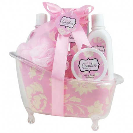 Baignoire de Bain - Wild Garden - Fleurs de Cerisier - 6 Pcs