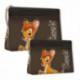 Bambi - Gold - 2 Trousses de Toilette
