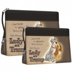 Lady and the Tramp - Vintage - 2 Trousses de Toilette