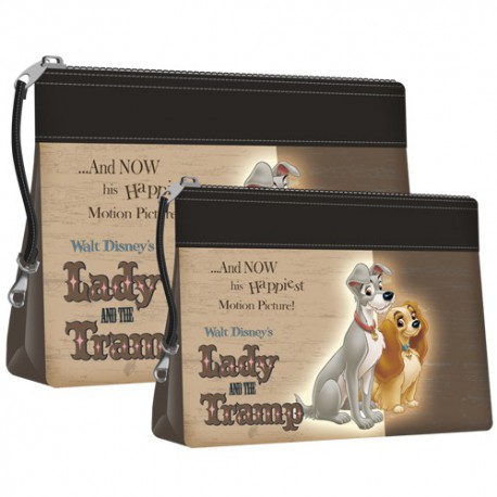 Lady and the Tramp - Vintage - 2 Trousses de Toilette