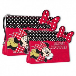 Minnie Mouse - Polka - 2 Trousses de Toilette