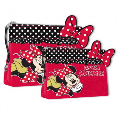 Minnie Mouse - Polka - 2 Trousses de Toilette