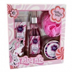Coffret de Bain - Pampered Girls - Framboise - 4 Pcs