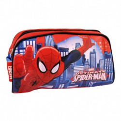 Spiderman - Cadeau Trousse de Toilette Marvel Spiderman Rouge et Bleu