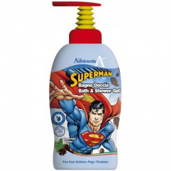 Gel Bain Douche 1L - Superman - Menthe et Ginseng