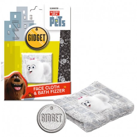 Gant de toilette & bombe de bain - Gidget - The secret life of Pets