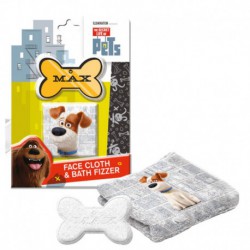 Gant de toilette & bombe de bain - Max - The secret life of Pets