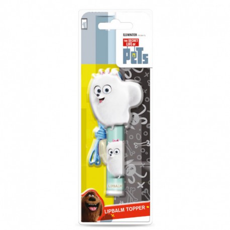 Beaume à lèvres - Gidget et capuchon lanyard - The secret life of Pets