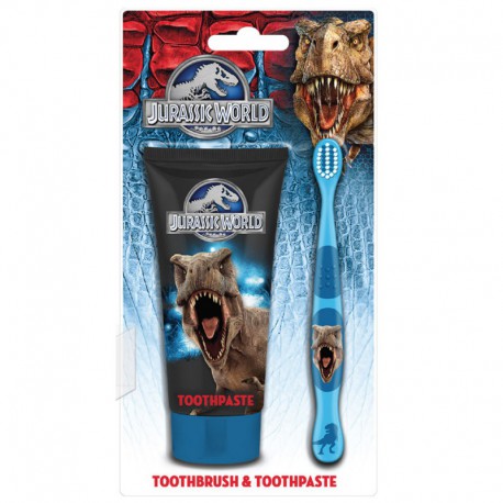 Set brosse à dents et dentifrice - Jurassic World