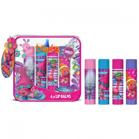 Pochette de beaumes à lèvres - Trolls