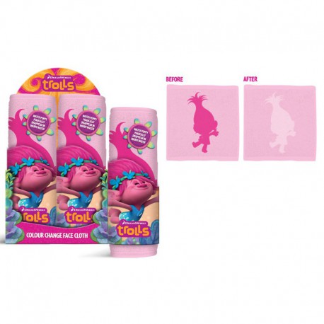 Serviette visage magique - Trolls