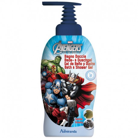 Gel Bain Douche 1L - Avengers - Ginseng et Baobab