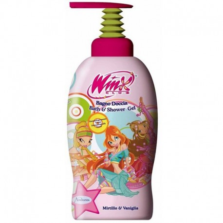 Gel Bain Douche 1L - Winx - Myrtille et Vanille
