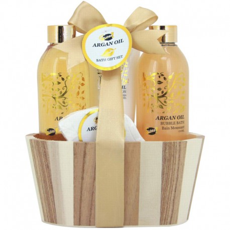 Seau de Bain - Argan Oil - 4 Pcs