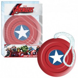Savon avec corde poignet - Captain America - 180g