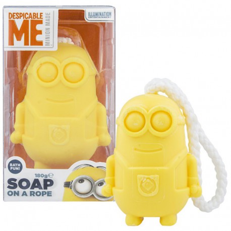 Savon avec corde poignet - Minions - 180g