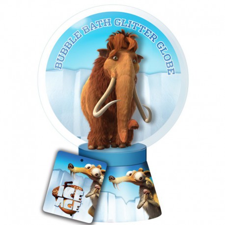 Bain moussant boule de neige - L'âge de glace - 300ml