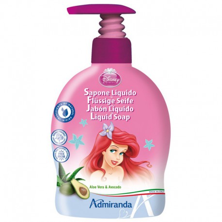 Savon Liquide - Disney Princess Ariel - Aloe Vera et Avoca