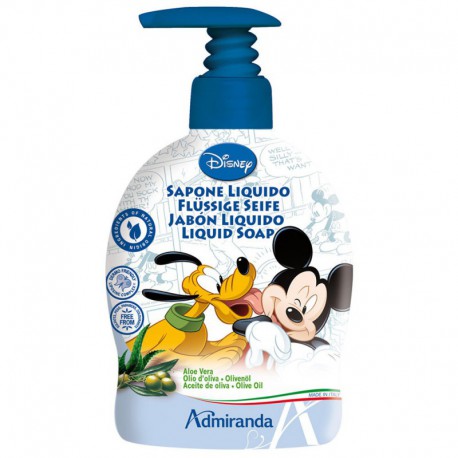 Savon Liquide - Mickey Mouse - Aloe Vera et Olive Oil