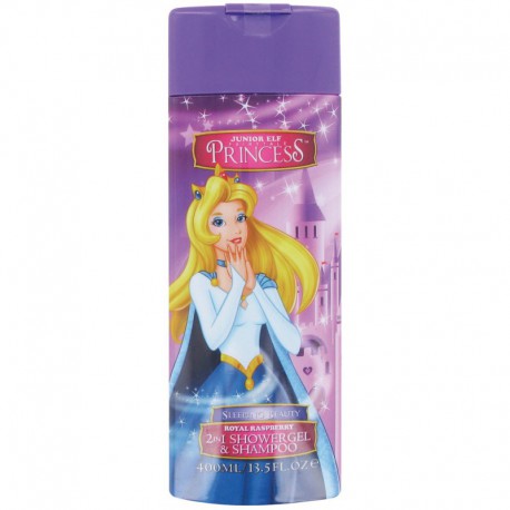 Shampoing et Gel douche 2en1 - La belle au bois dormant - Junior Elf Fairytale Princess - 400ml - Disney