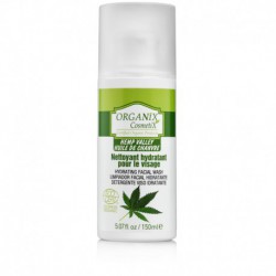 Nettoyant Hydratant Visage 100% BIO à l'Huile de Chanvre Certifié ECOCERT - 150ml