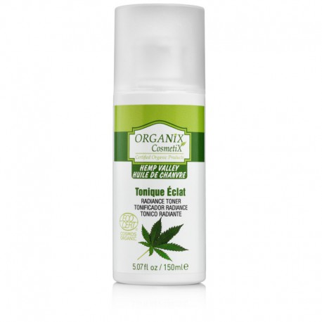 Tonique Eclat 100% BIO à l'Huile de Chanvre Certifié ECOCERT - 150ml
