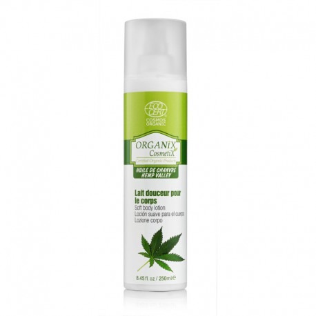Lait Douceur Corps 100% BIO à l'Huile de Chanvre Certifié ECOCERT - 250ml