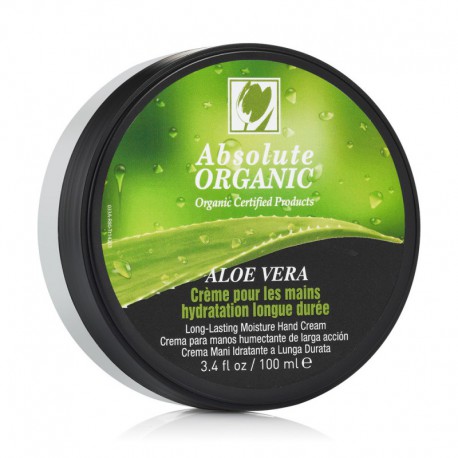 Crème Pour les Mains Hydratation Longue Durée 100% BIO à Aloe Vera Certifié ECOCERT - 100ml